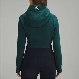 lululemon Scuba full zip Crop Hoodie